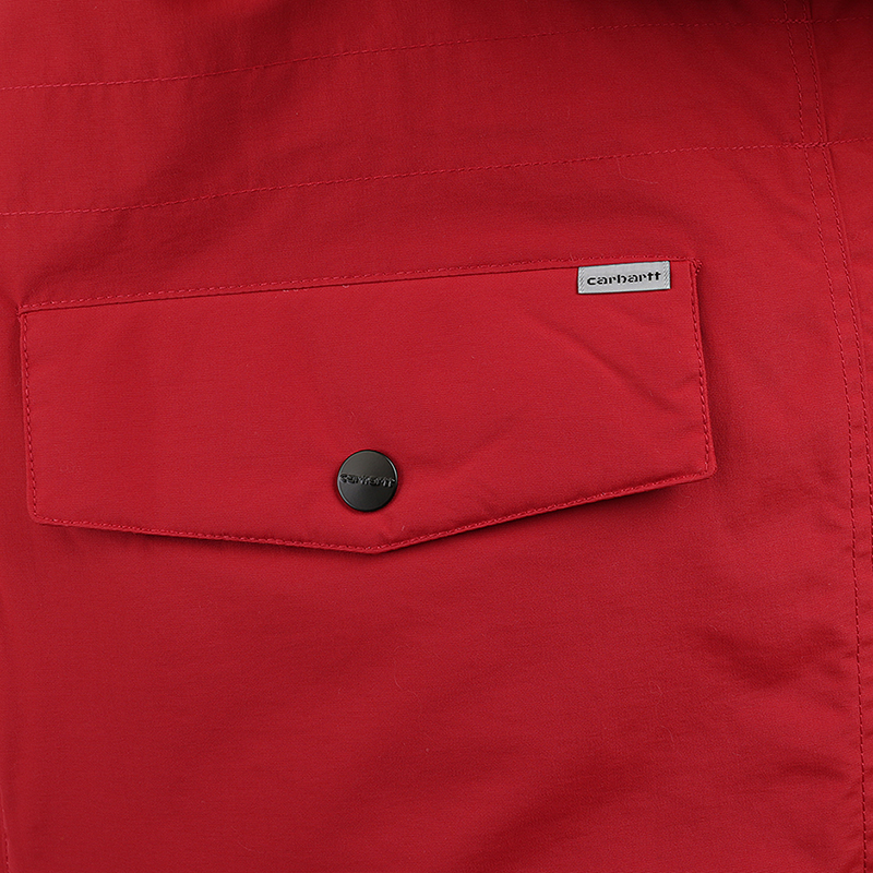мужская красная куртка Carhartt WIP Anchorage Parka I021866-red/black - цена, описание, фото 4